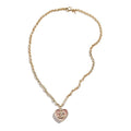 18K Chanel Pink Diamonds Necklace