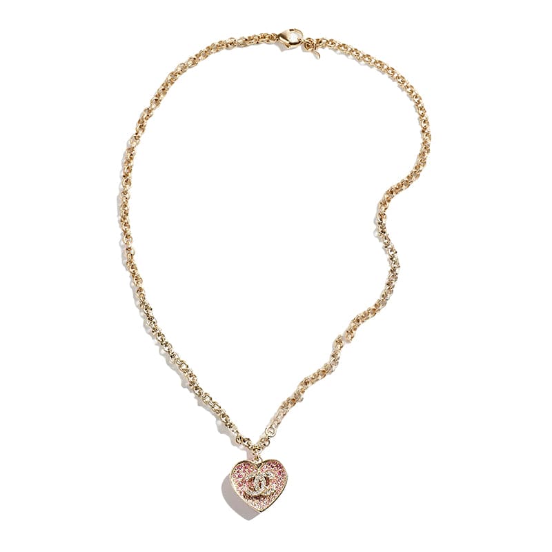 18K Chanel Pink Diamonds Necklace