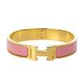 18K Clic Hermès Pink Bracelet