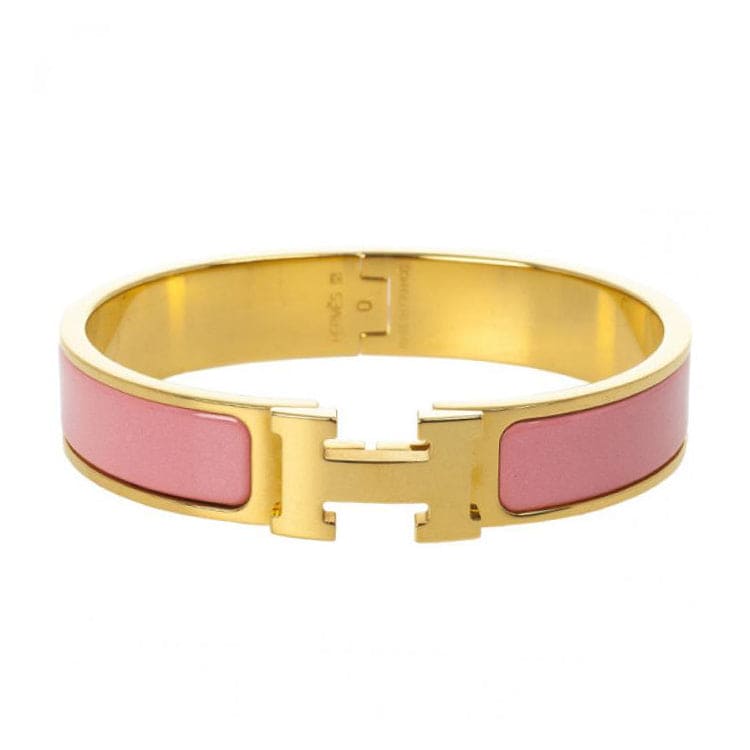18K Clic Hermès Pink Bracelet