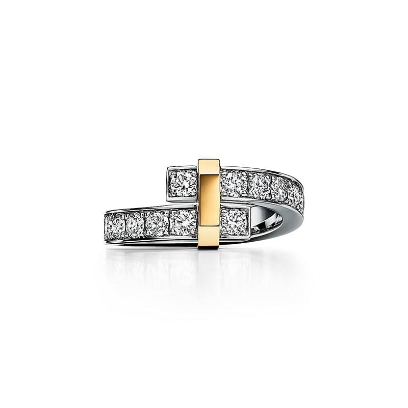 18K Tiffany & Co. Edge Bypass Ring
