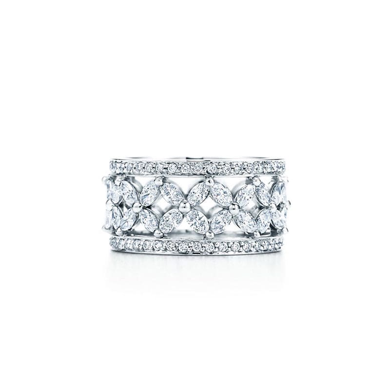18K Tiffany & Co. Victoria Ring