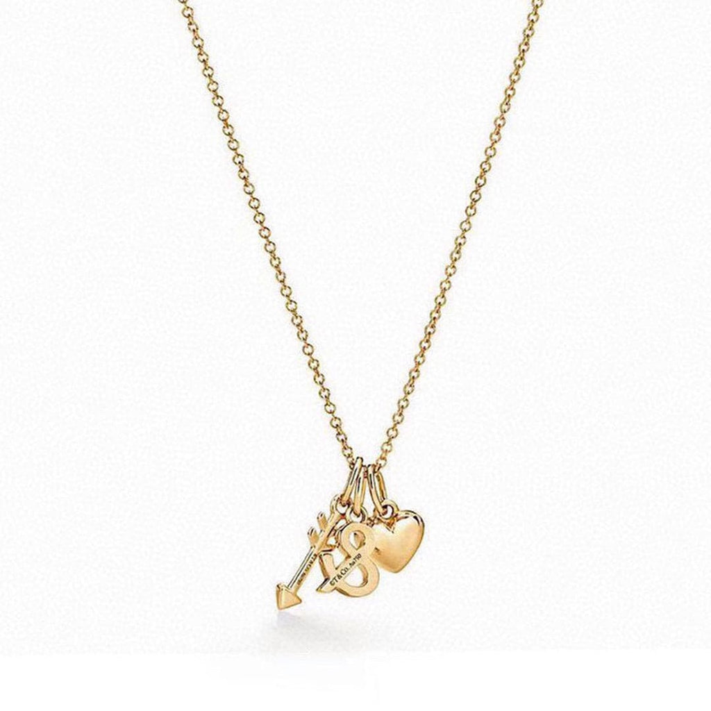 18K Tiffany & Co. Wine and Dine Pendant Necklace