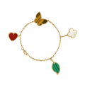 18K Van Cleef & Arpels Lucky Alhambra Four Motifs Clover Bracelet