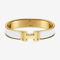 18K White Clic Hermès Bracelet