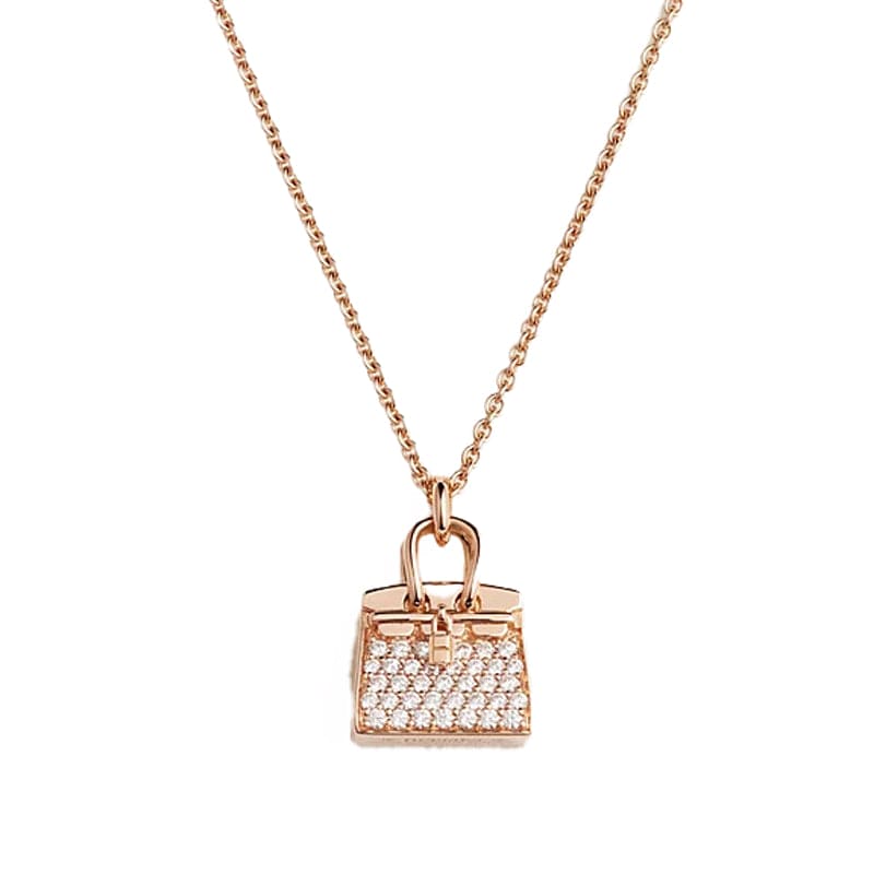 18K Amulettes Birkin Pendant Hermès Necklace