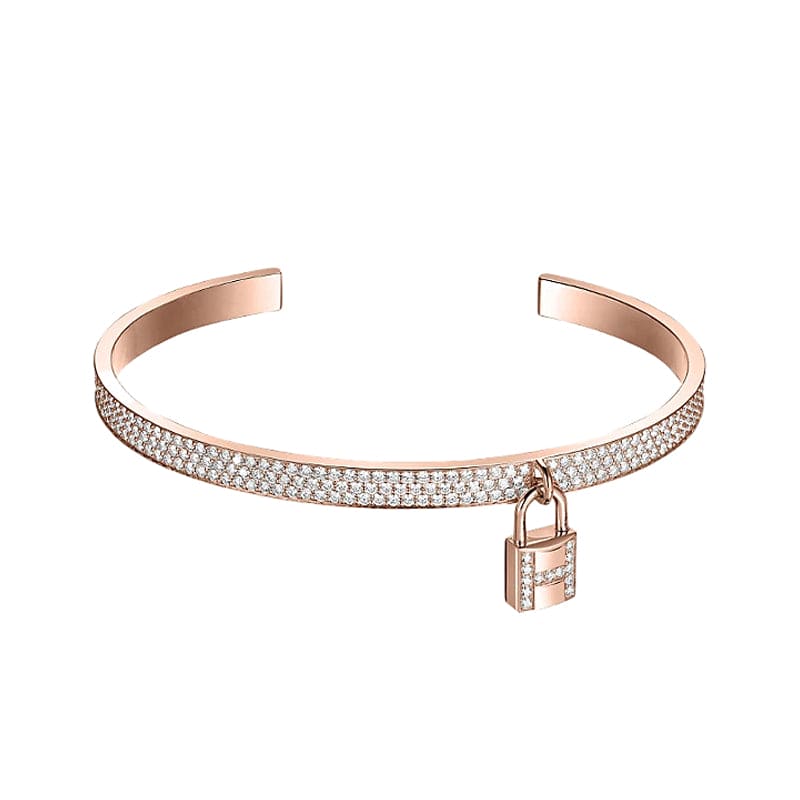 18K Kelly Clochette Diamond Hermès Bracelet