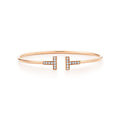 18K Tiffany & Co. Diamond Wire Bracelet