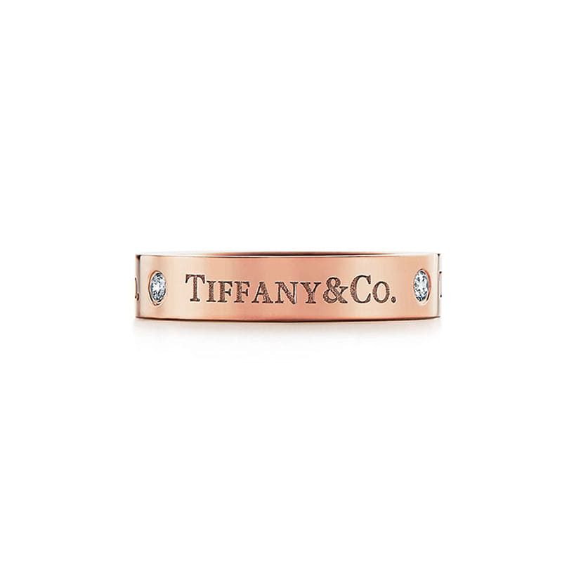 18K Rose Gold Tiffany & Co. Wedding Ring