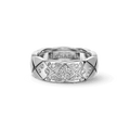 18K White Gold Chanel Coco Crush Diamonds Ring