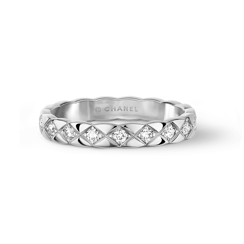 18K Chanel Coco Crush Mini Diamonds Ring