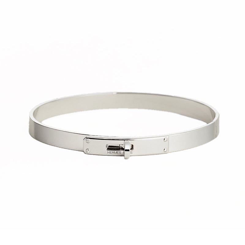 18K White Gold Kelly Hermès Bracelet