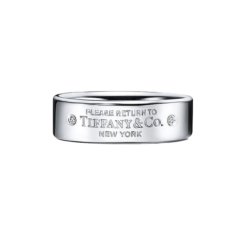 18K Tiffany & Co. Narrow Ring
