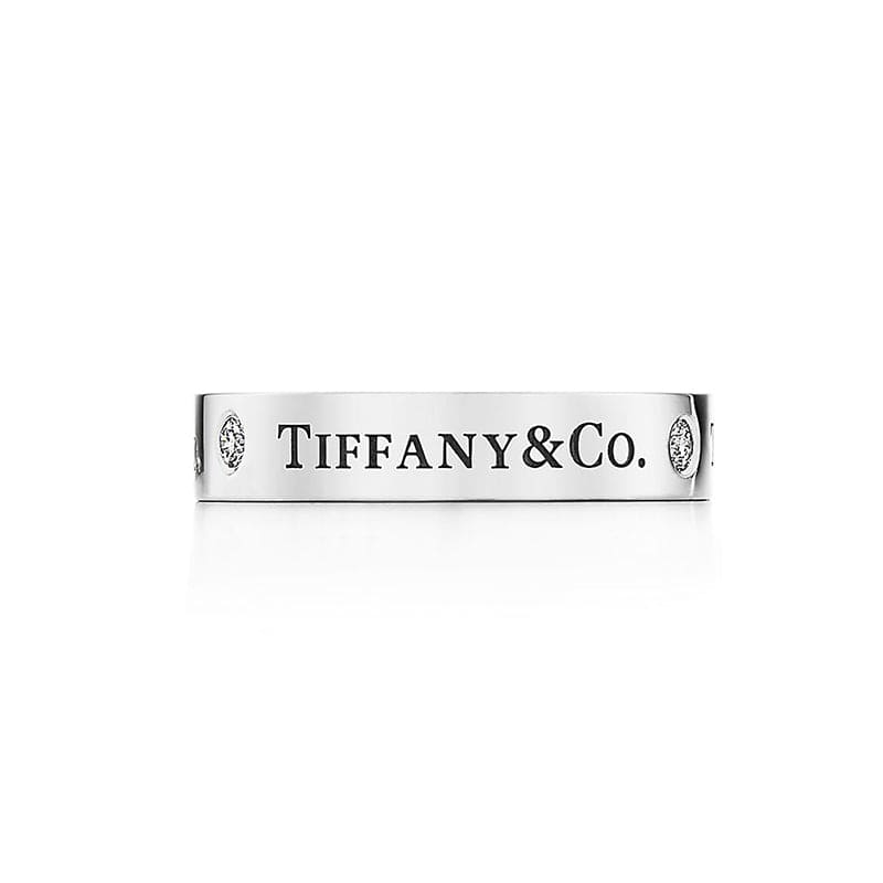 18K White Gold Tiffany & Co. Wedding Ring