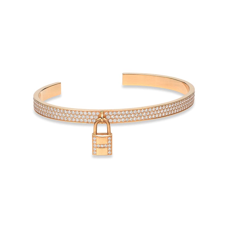 18K Kelly Clochette Diamond Hermès Bracelet