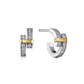 18K Tiffany & Co. Edge Hoop Earrings