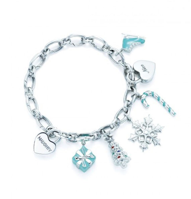 18K Tiffany & Co. Christmas Tag Bracelet