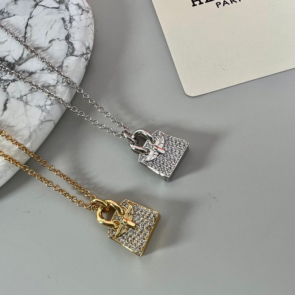 18K Amulettes Birkin Pendant Hermès Necklace