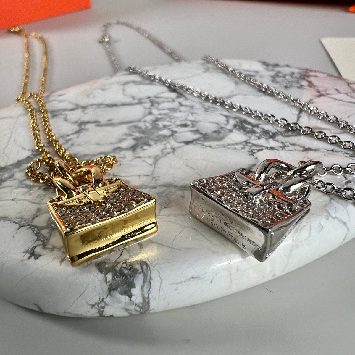 18K Amulettes Birkin Pendant Hermès Necklace