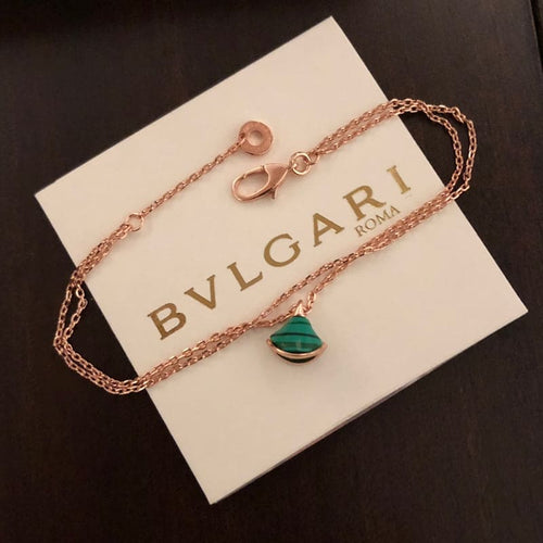 18K BVLGARI DIVAS' DREAM Malachite Bracelet