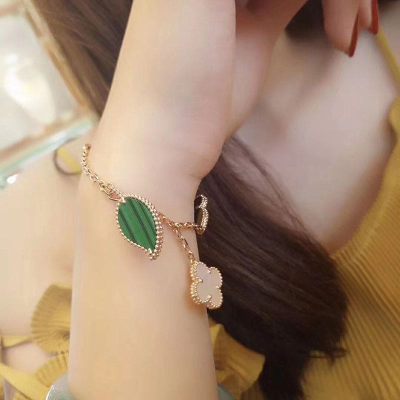 18K Van Cleef & Arpels Lucky Alhambra Four Motifs Clover Bracelet