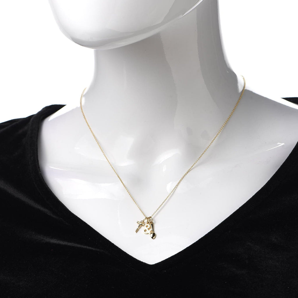 18K Tiffany & Co. Wine and Dine Pendant Necklace