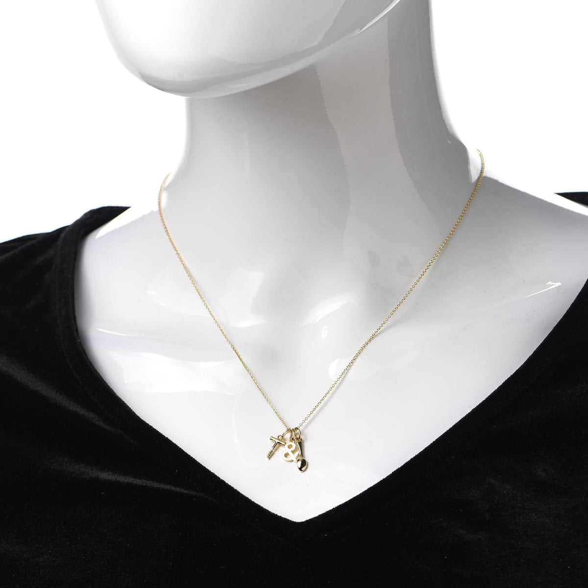 18K Tiffany & Co. Wine and Dine Pendant Necklace