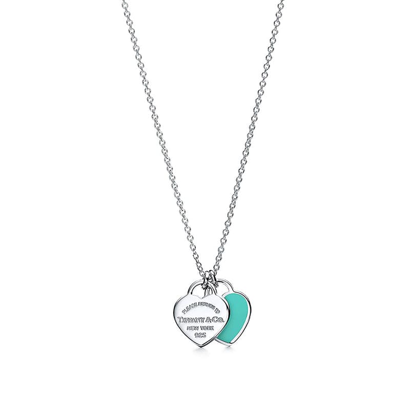 Tiffany & Co. Blue Heart Necklaces