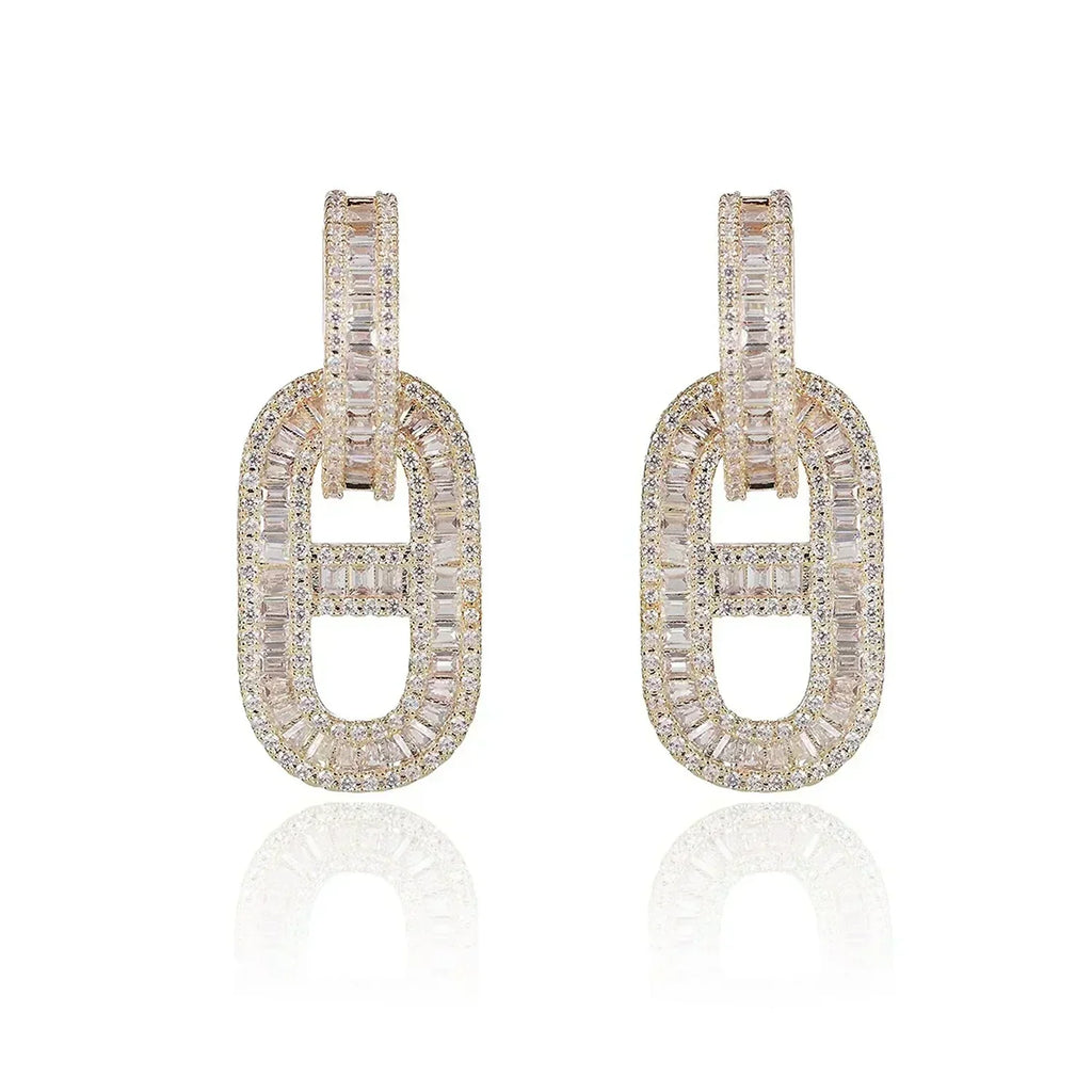 18K Diamonds Hermès Earrings