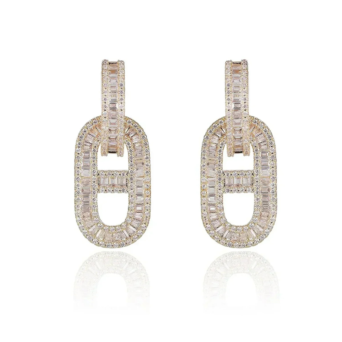 18K Diamonds Hermès Earrings