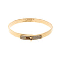 18K Kelly Small Model Diamond Hermès Bracelet