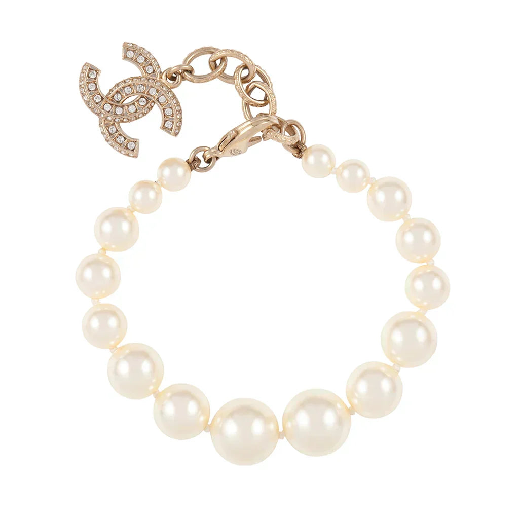 18K Pearls Chanel Bracelet