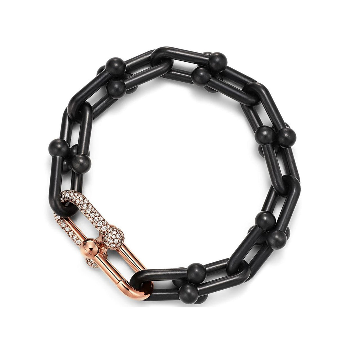 18K Tiffany & Co. HardWear Titanium Bracelet