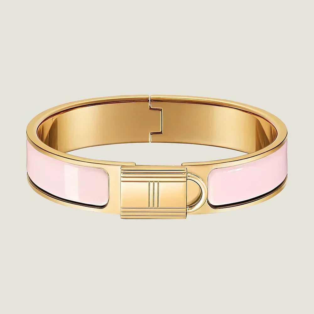 18K Clic Cadenas Pink Hermès Bracelet