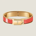 18K Clic Cadenas Red Hermès Bracelet