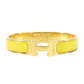 18K Clic Hermès Yellow Bracelet