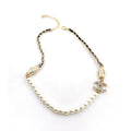 18K Chanel Crystals Choker Necklace