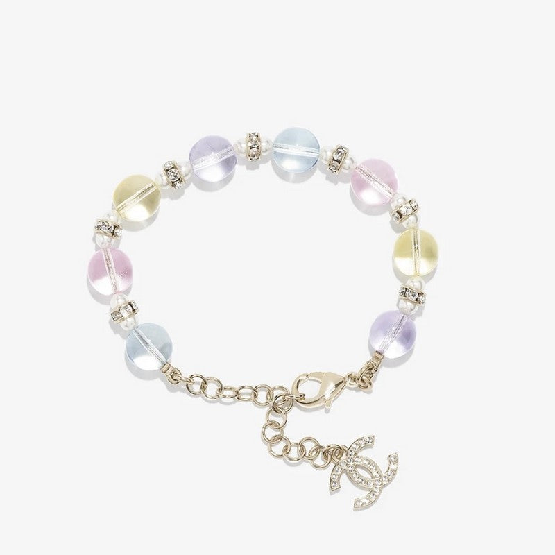 18K Chanel 26C Color Crystal Bracelet