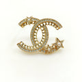 18K Chanel Star Crtystal Brooch