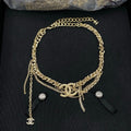 18K Chanel Gold Choker Necklace