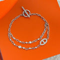 18K Hermès Farandole Diamond Bracelet