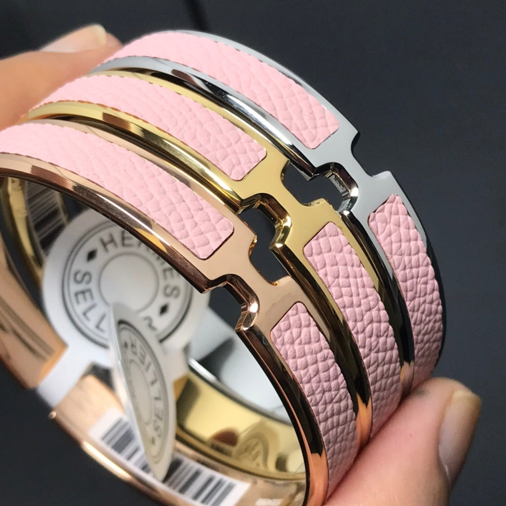 18K Olympe Light Pink Hermès Bracelet