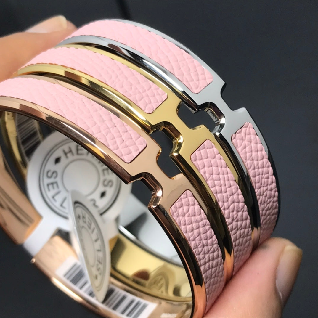 18K Olympe Light Pink Hermès Bracelet