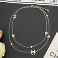 18K Chanel Long Gold Necklace