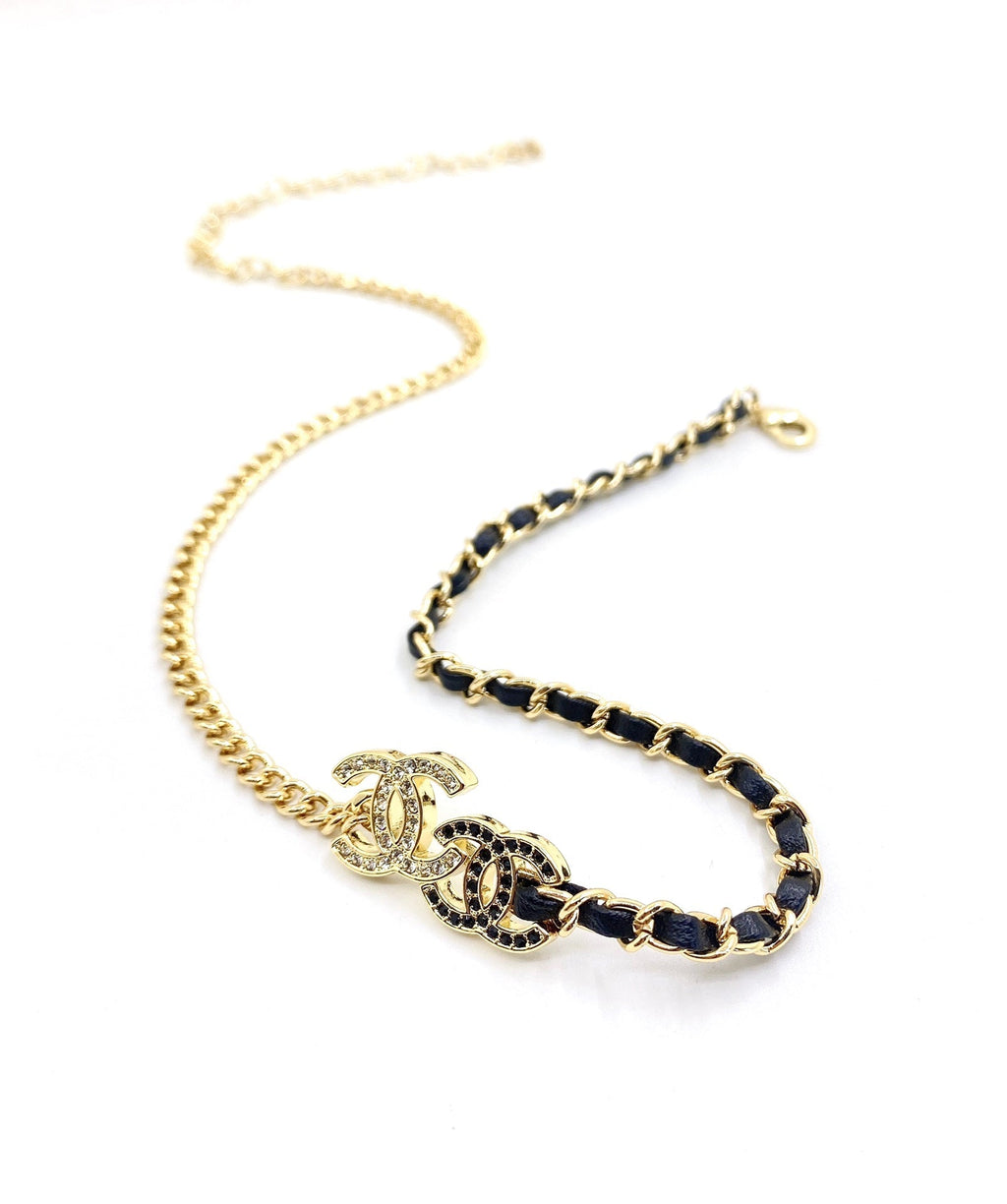 18K Chanel Black & White Necklace