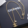 18K Chanel Diamond Gold Necklace
