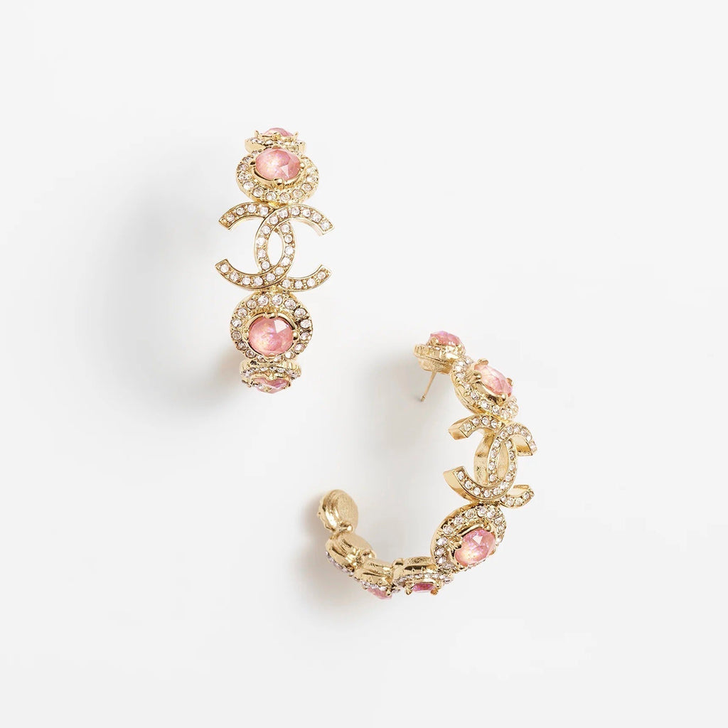 18K Chanel Flowers Earrings