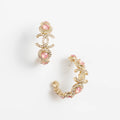 18K Chanel Flowers Earrings