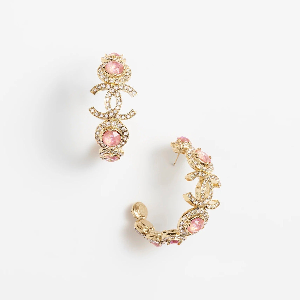 18K Chanel Flowers Earrings