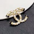 18K Chanel Pearl Brooch